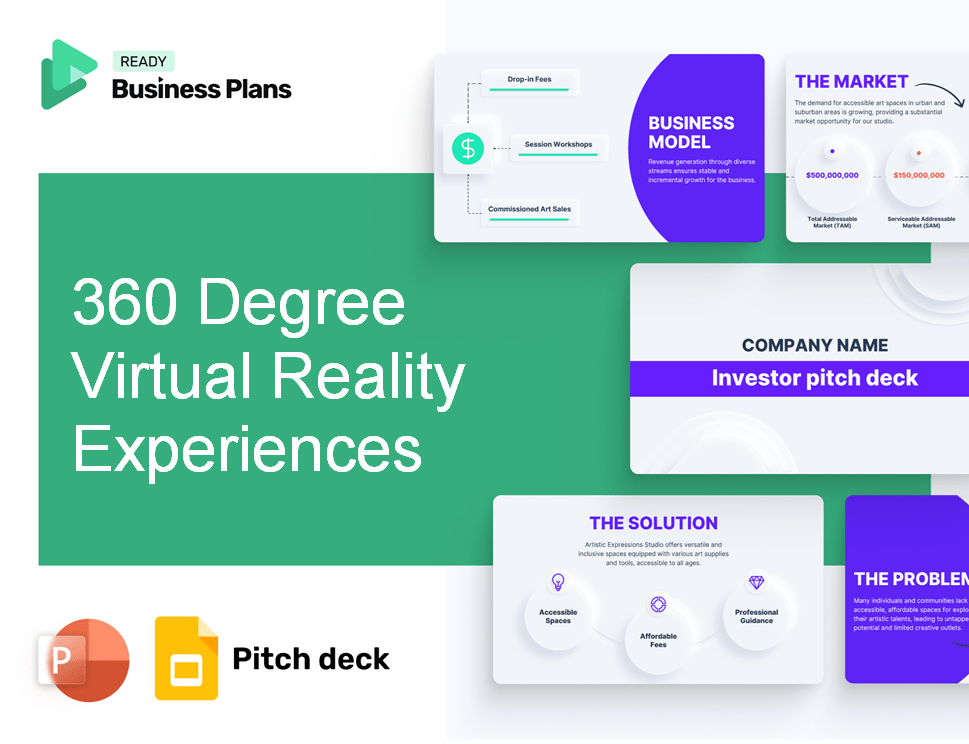 360 Degree Virtual Reality Experiences Pitch Deck