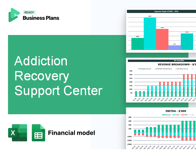 Addiction Recovery Support Center Financial Model