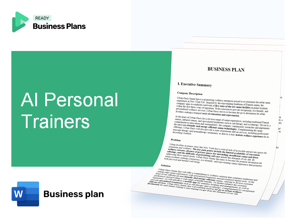 AI Personal Trainers Business Plan