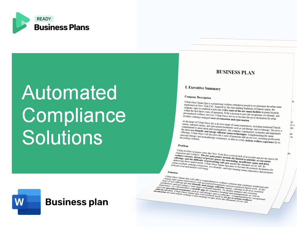 Automated Compliance Solutions Business Plan