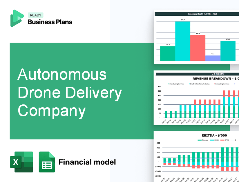 Autonomous Drone Delivery Company Financial Model