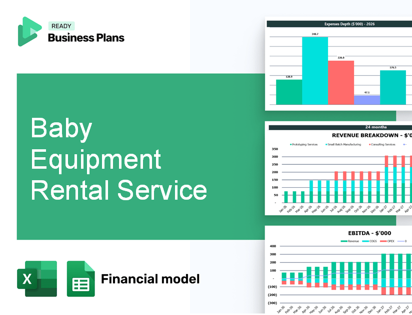 Baby Equipment Rental Service Financial Model