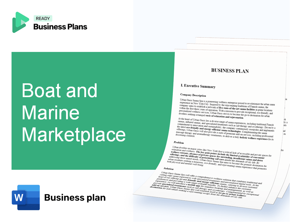 Boat and Marine Marketplace Business Plan