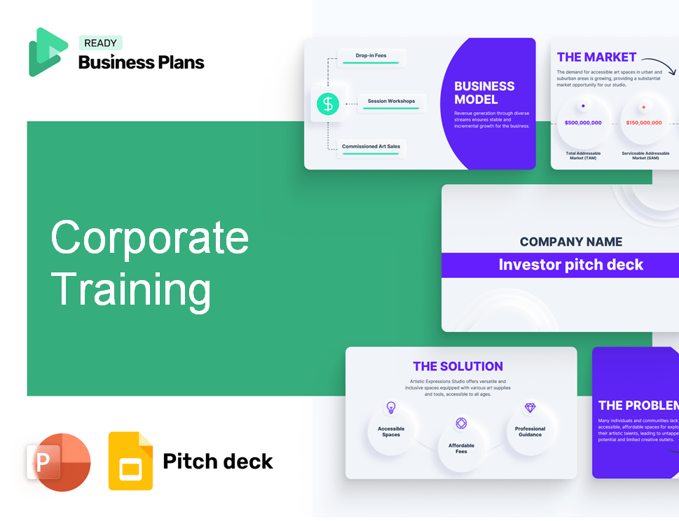 Corporate Training Pitch Deck
