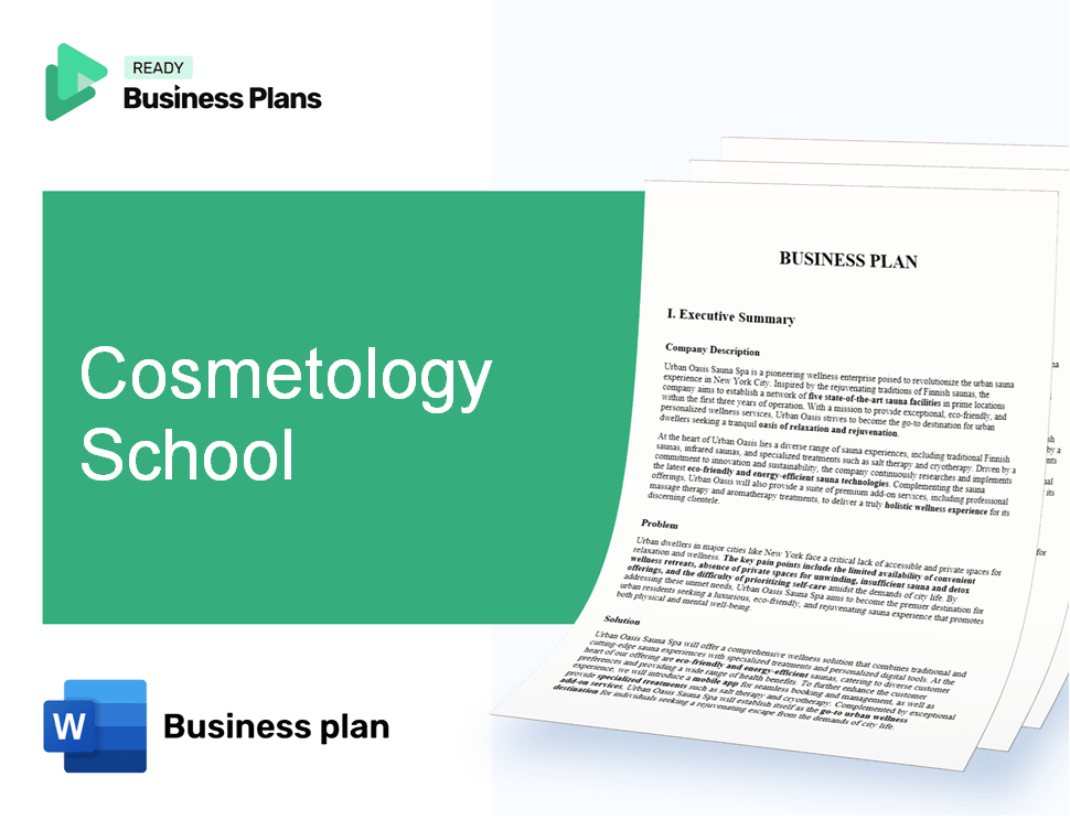 Cosmetology School Business Plan