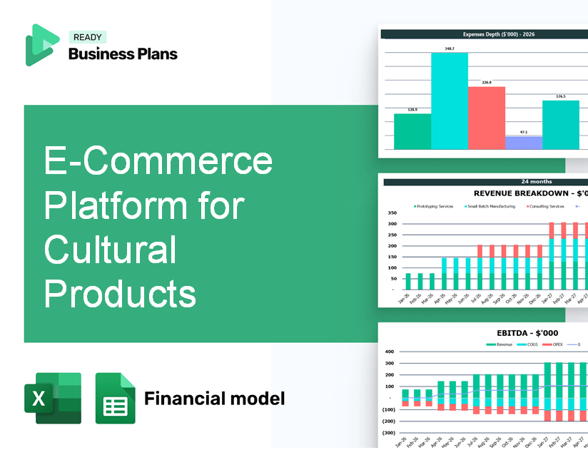 E-Commerce Platform for Cultural Products Financial Model