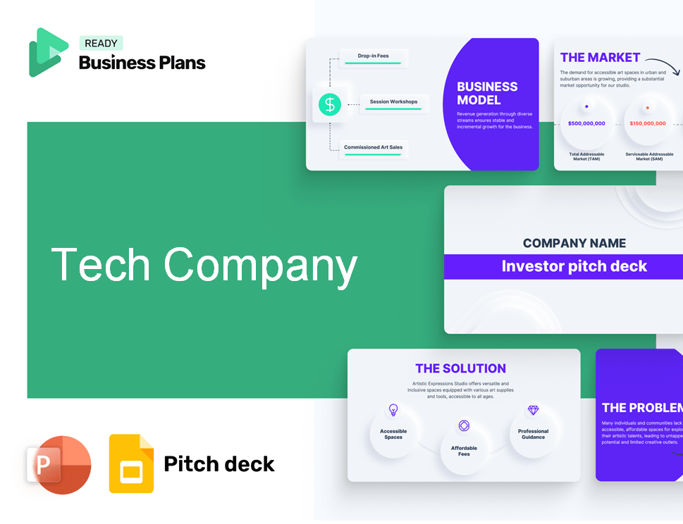 Tech Company Pitch Deck