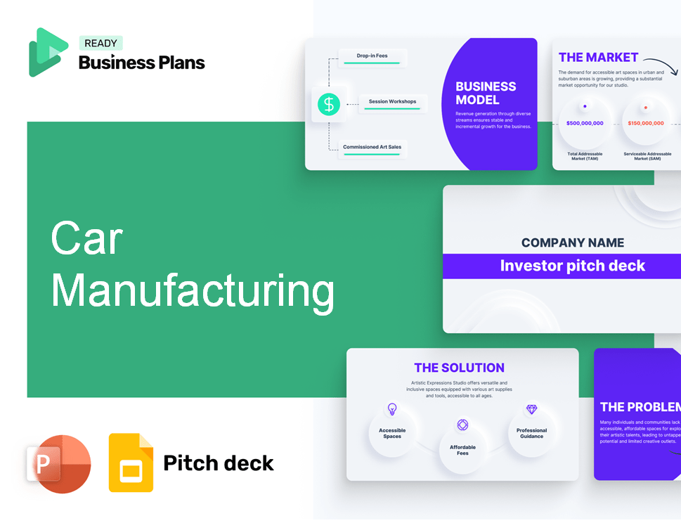Car Manufacturing Pitch Deck