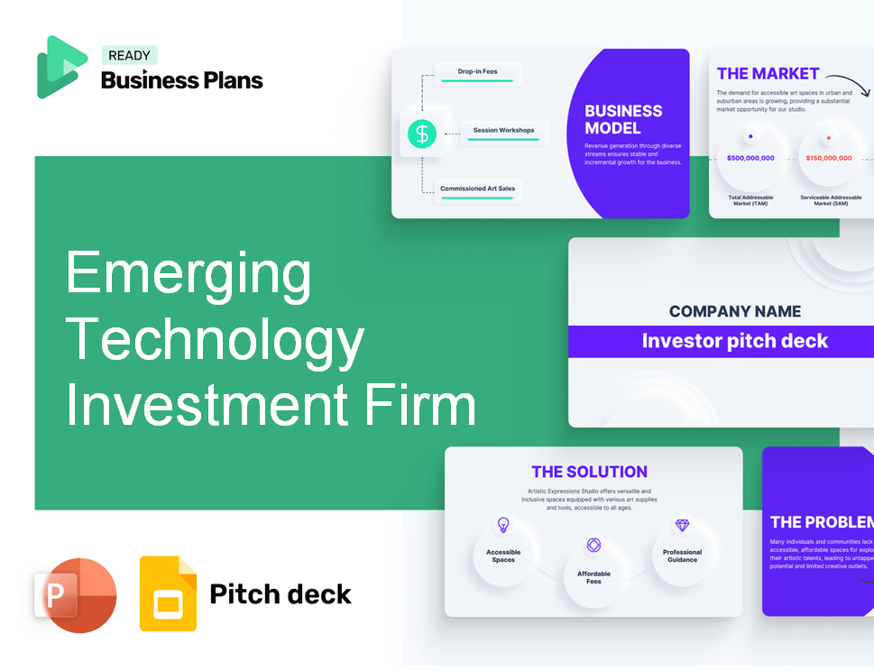 Emerging Technology Investment Firm Pitch Deck