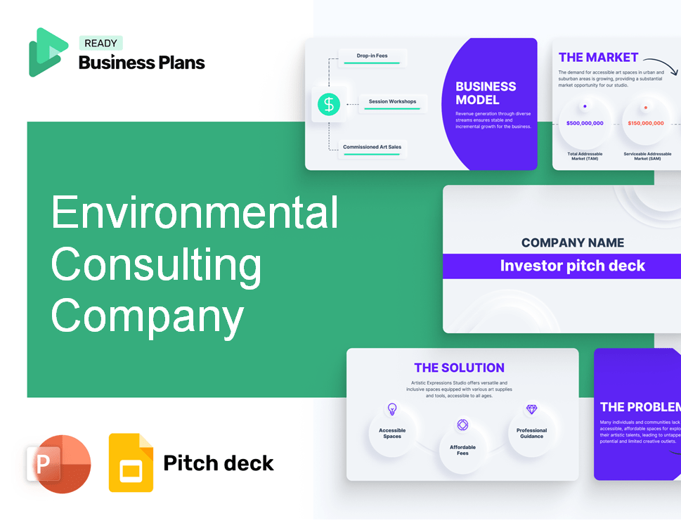 Environmental Consulting Company Pitch Deck