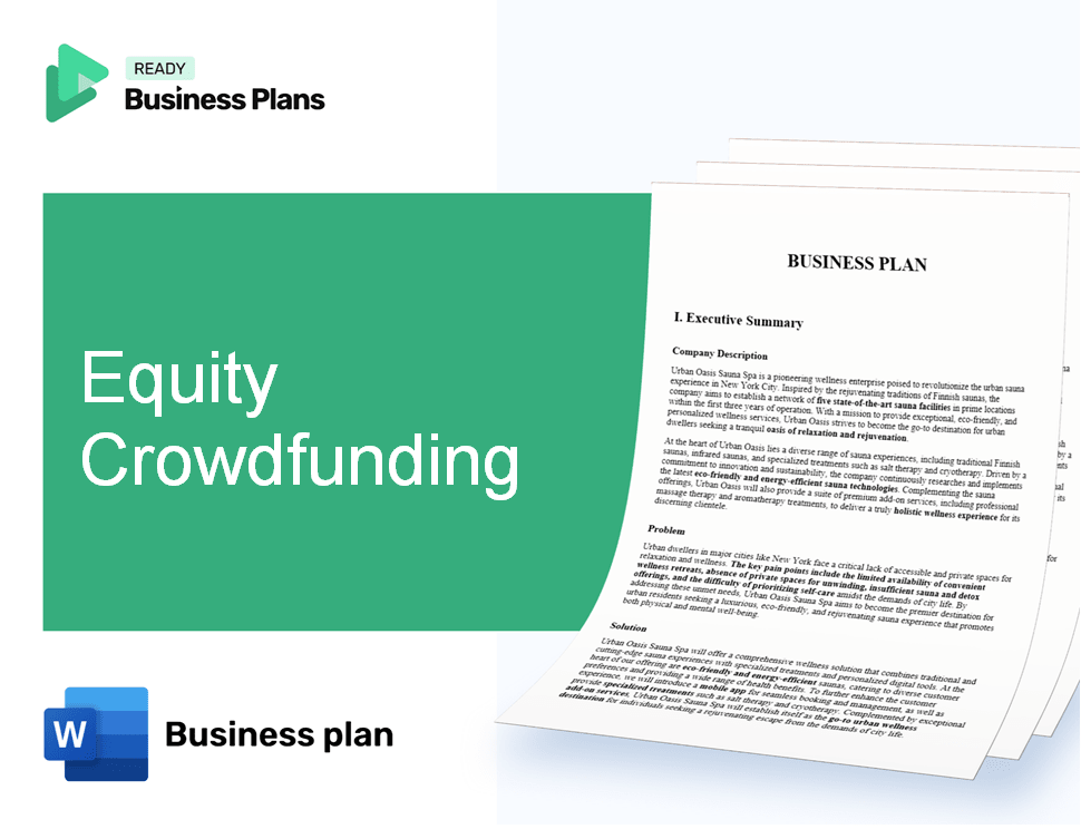 Equity Crowdfunding Business Plan
