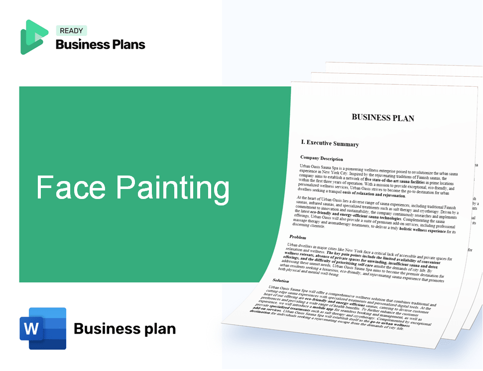 Face Painting Business Plan