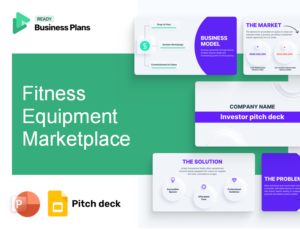 Fitness Equipment Marketplace Pitch Deck