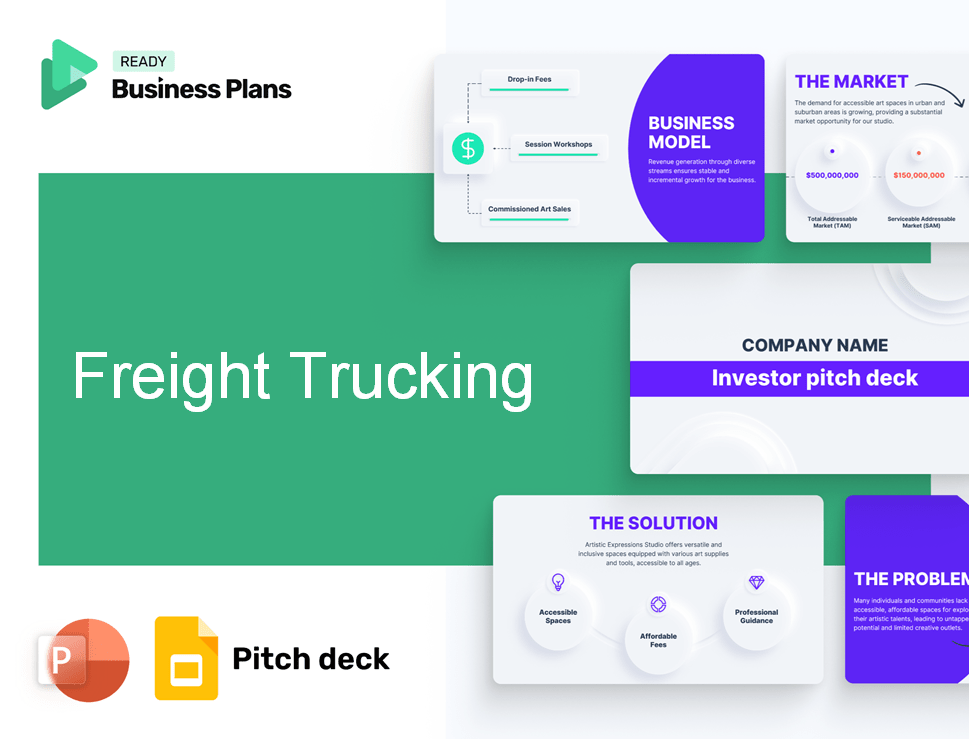 Freight Trucking Pitch Deck