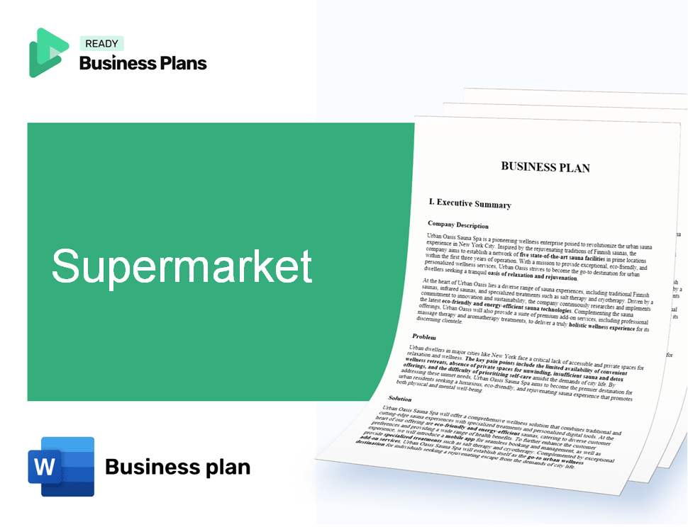 Supermarket Business Plan