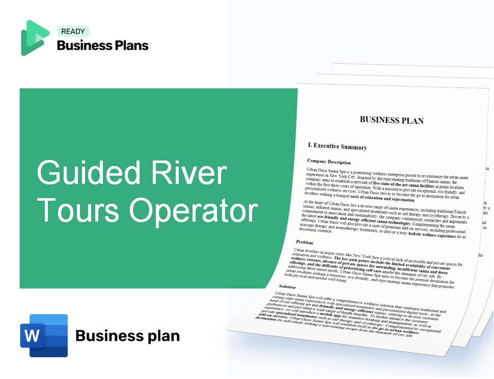 Guided River Tours Operator Business Plan