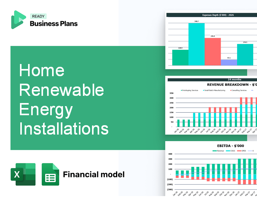 Home Renewable Energy Installations Financial Model
