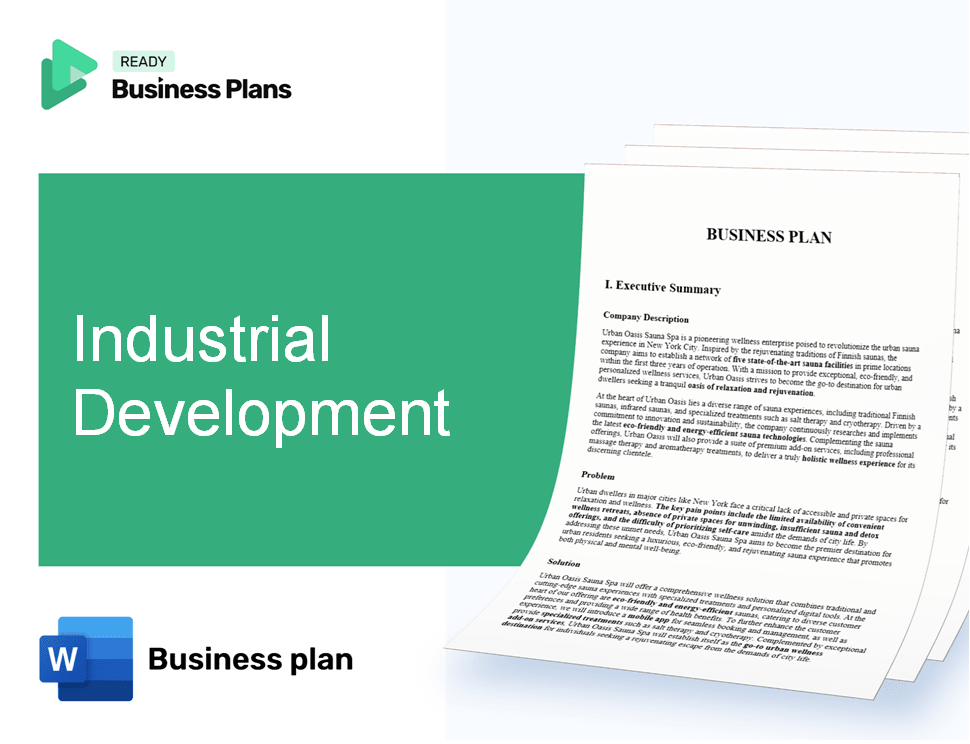 Industrial Development Business Plan