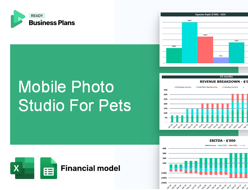 Mobile Photo Studio For Pets Financial Model