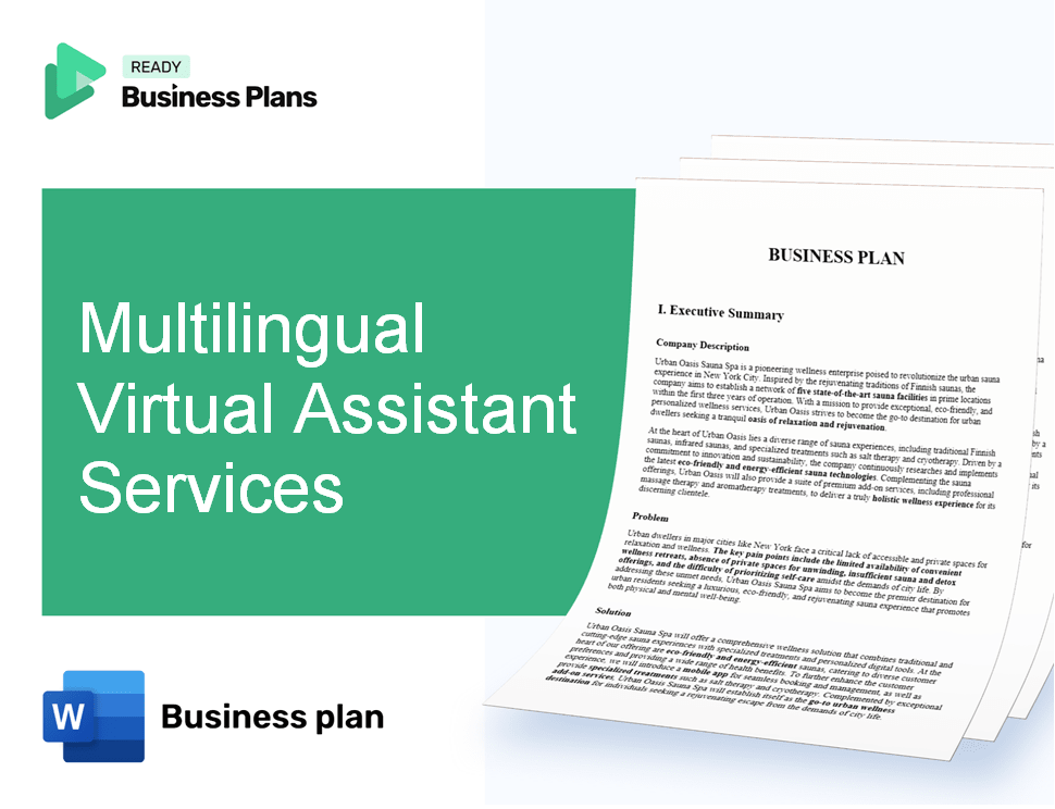Multilingual Virtual Assistant Services Business Plan