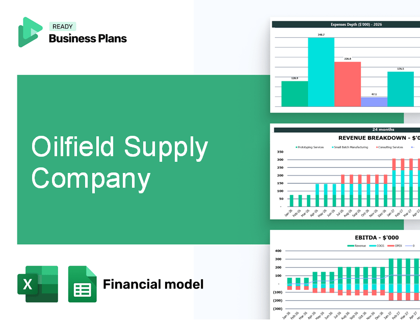 Oilfield Supply Company Financial Model