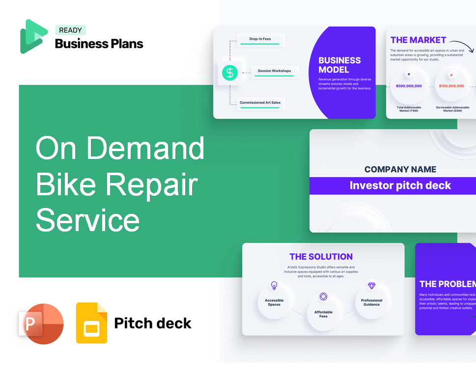 On Demand Bike Repair Service Pitch Deck