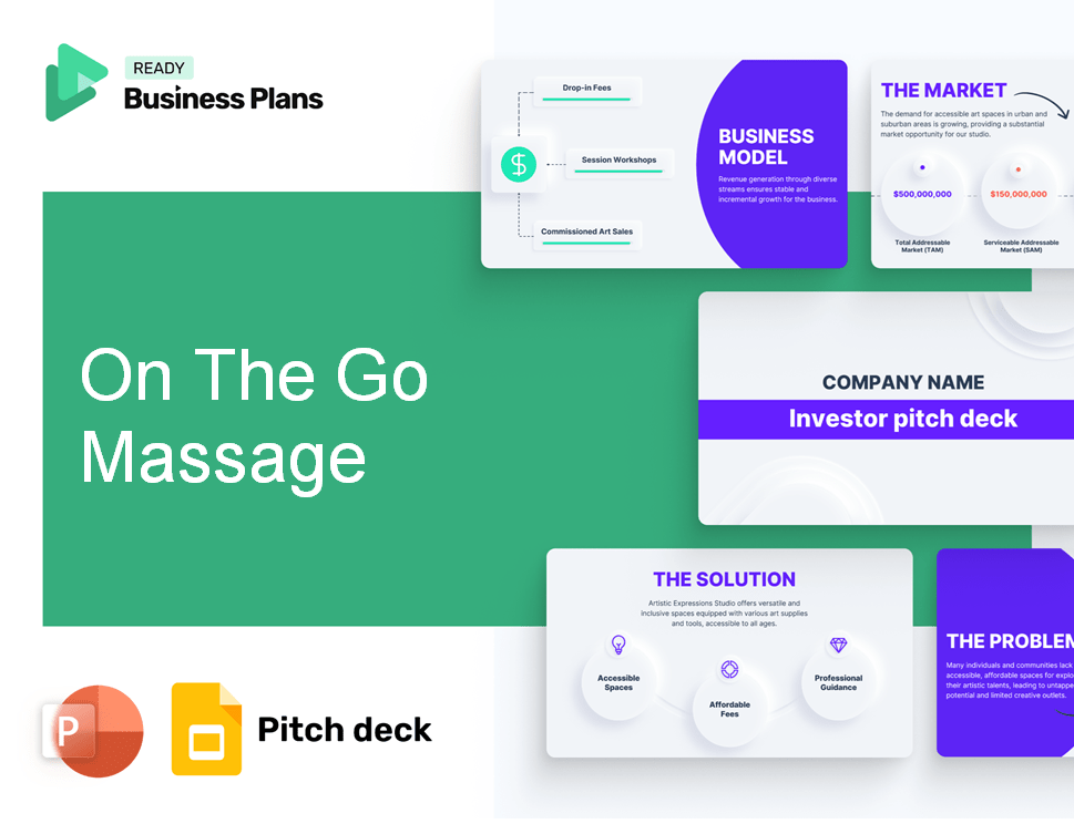 On The Go Massage Pitch Deck