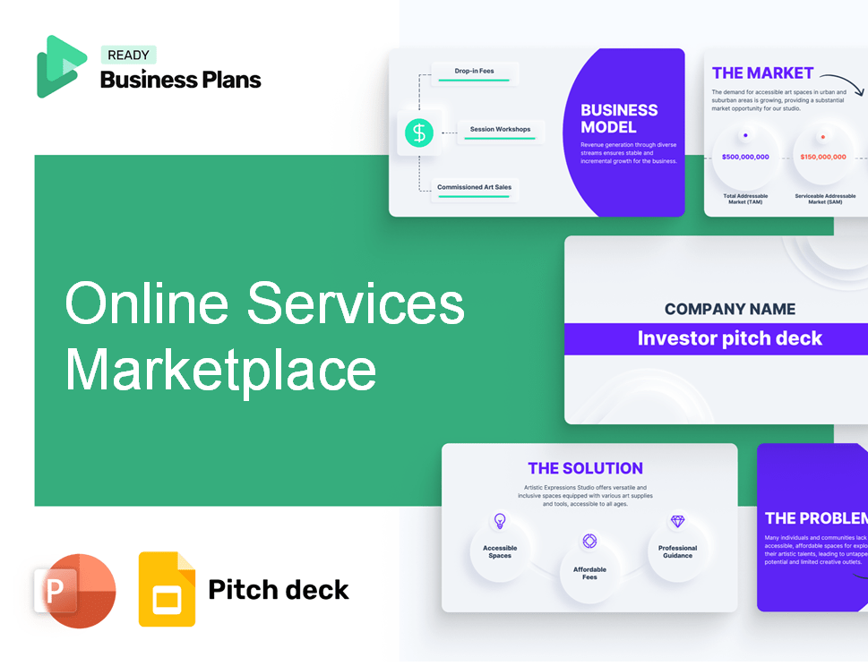 Online Services Marketplace Pitch Deck