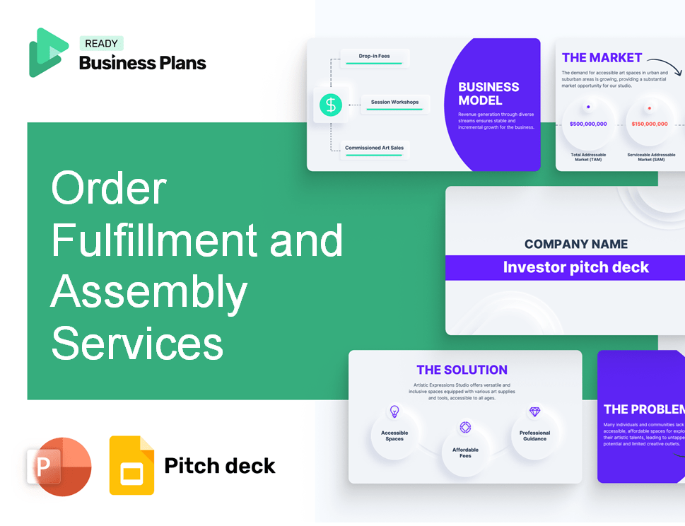 Order Fulfillment and Assembly Services Pitch Deck
