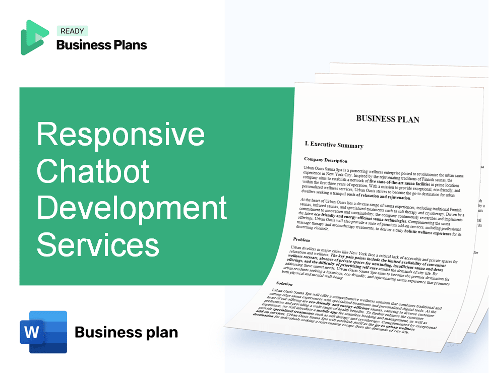 Responsive Chatbot Development Services Business Plan