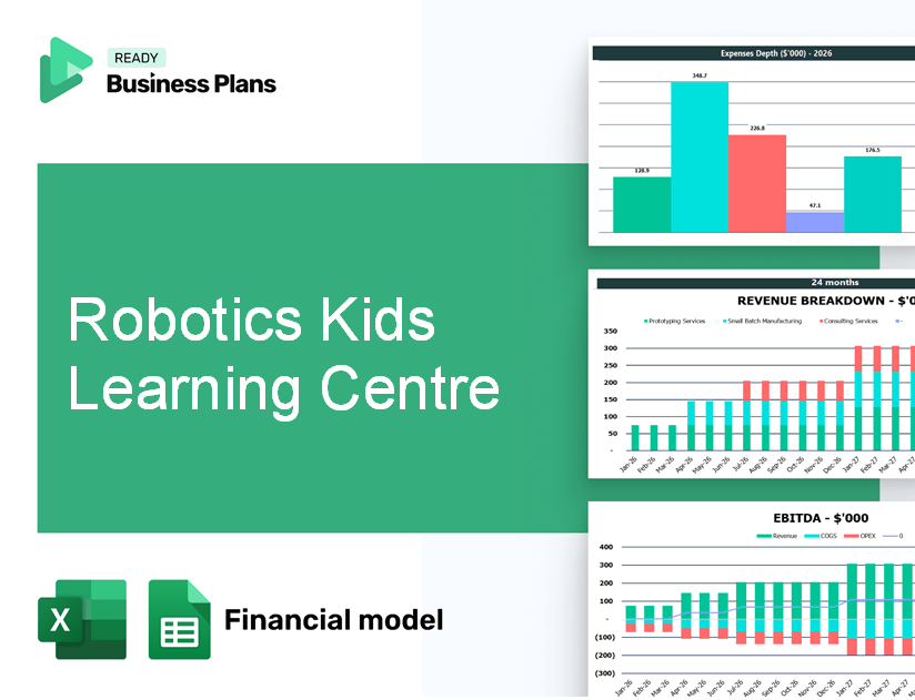 Robotics Kids Learning Centre Financial Model