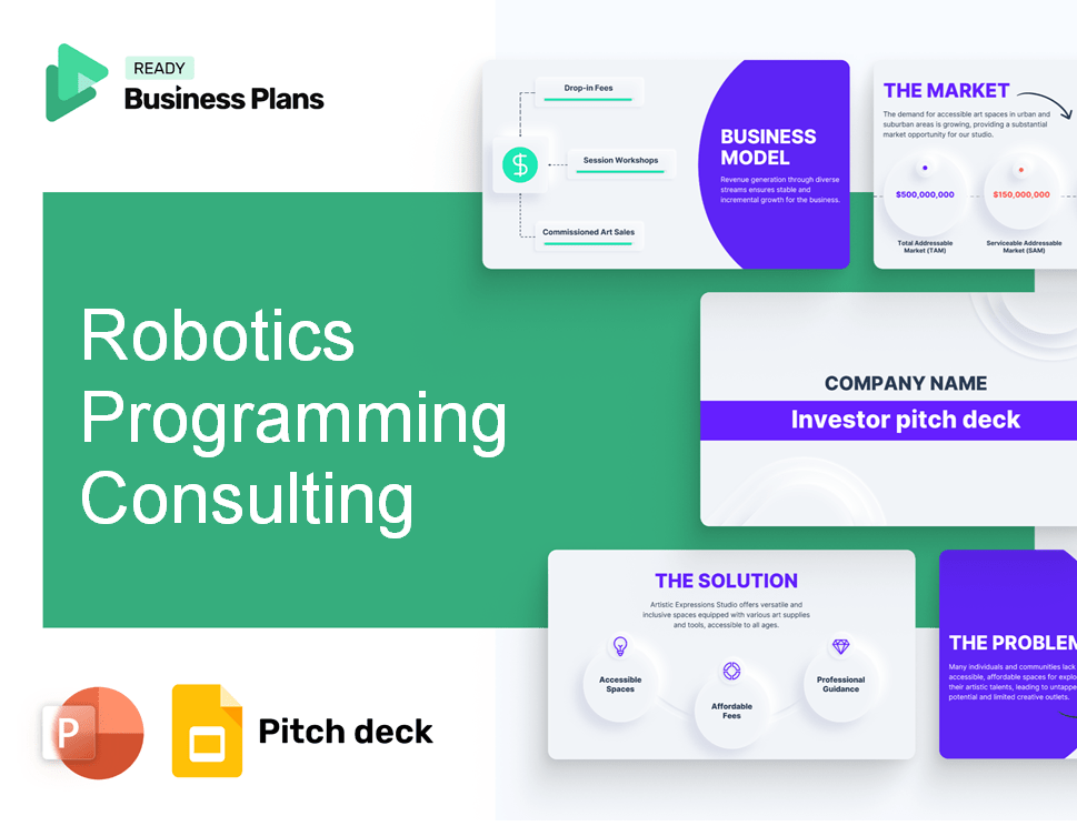 Robotics Programming Consulting Pitch Deck