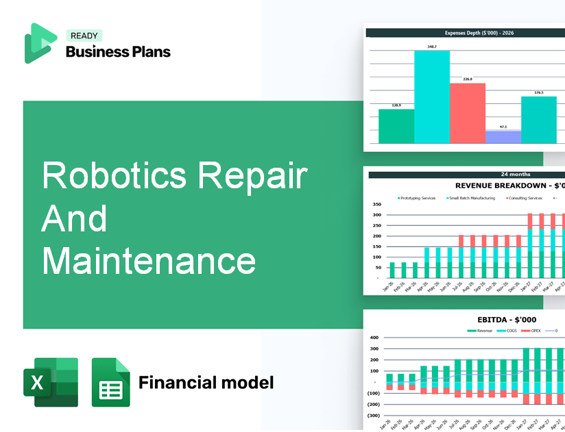 Robotics Repair And Maintenance Financial Model