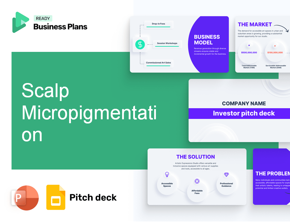 Scalp Micropigmentation Pitch Deck