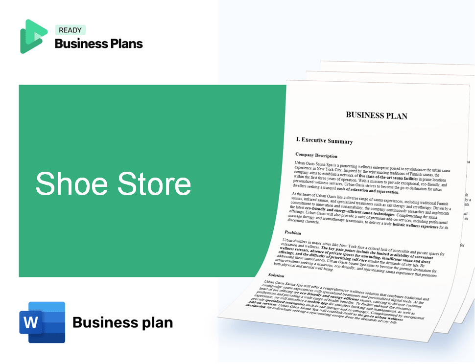 Shoe Store Business Plan