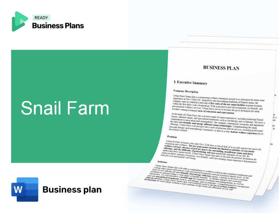 Snail Farm Business Plan