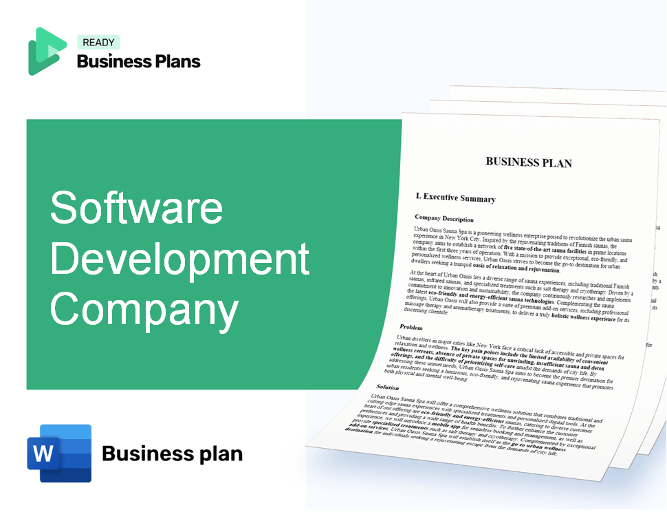 Software Development Company Business Plan