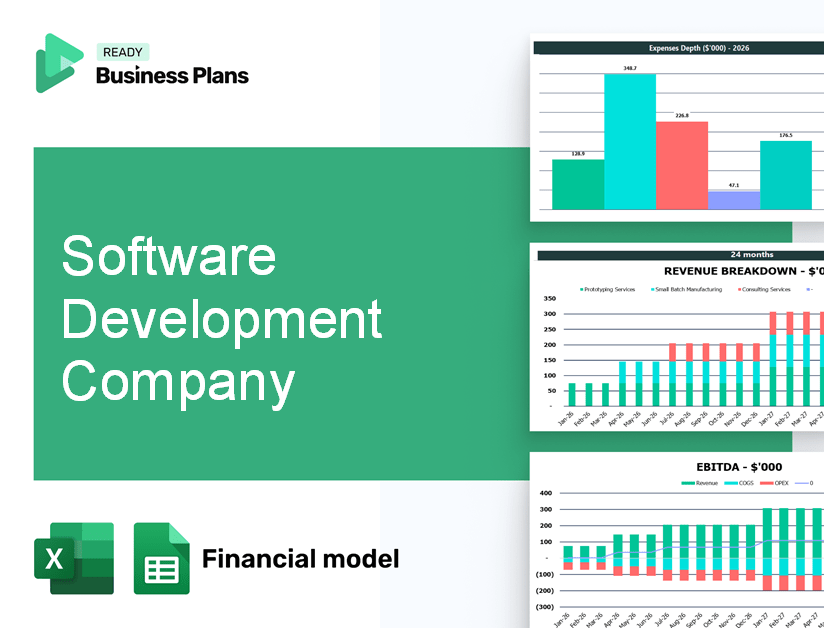 Software Development Company Financial Model