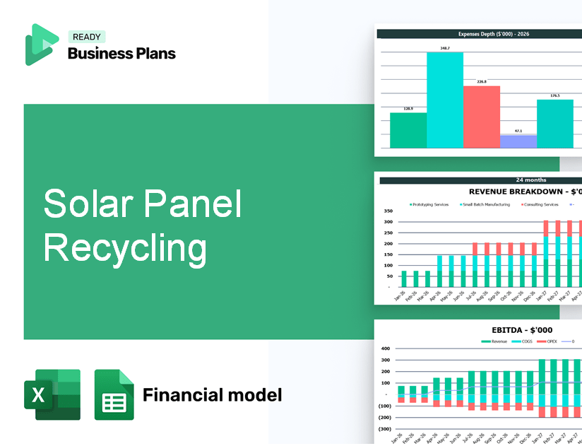 Solar Panel Recycling Financial Model