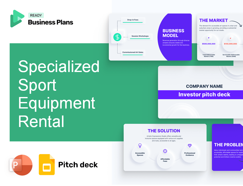 Specialized Sport Equipment Rental Pitch Deck