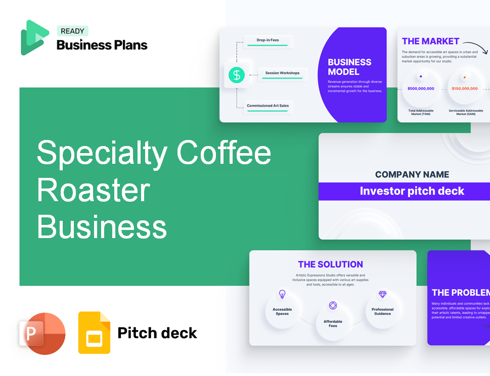 Specialty Coffee Roaster Business Pitch Deck