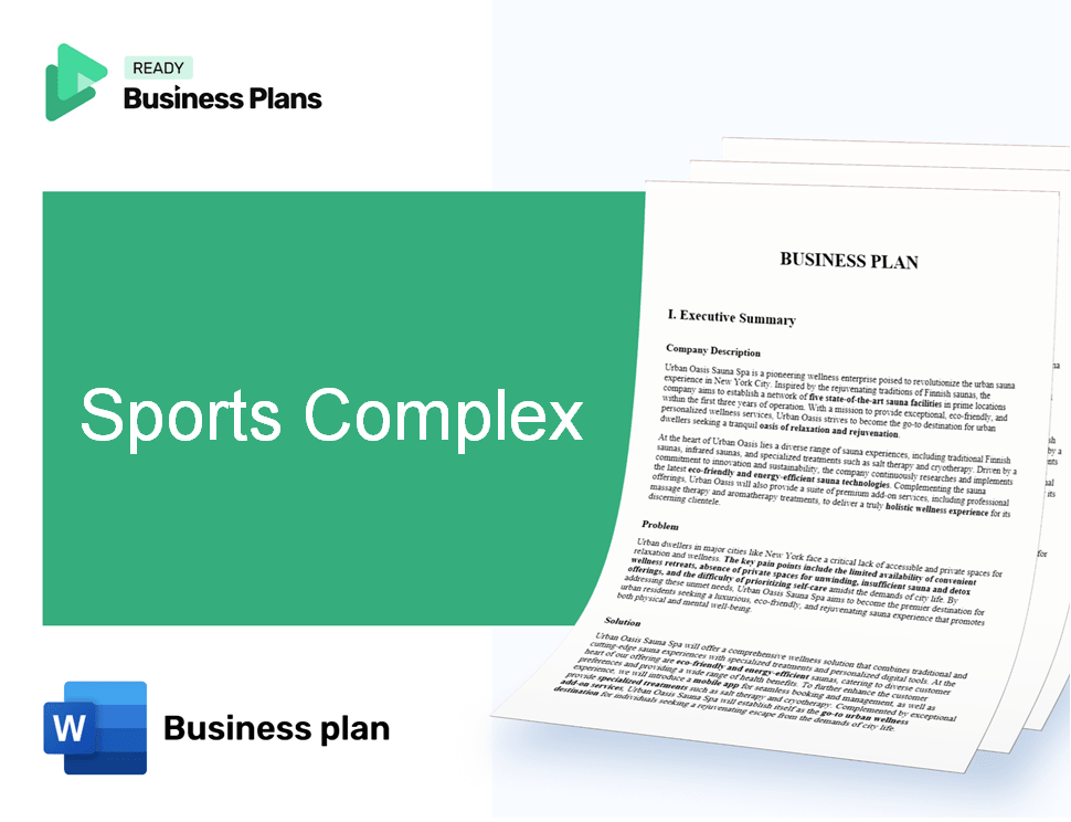 Sports Complex Business Plan