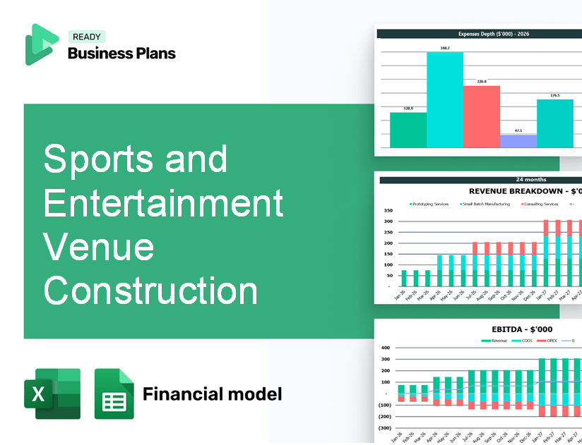 Sports and Entertainment Venue Construction Financial Model