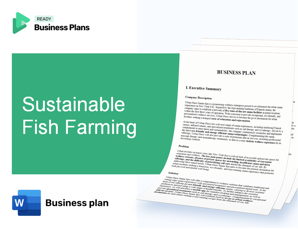 Sustainable Fish Farming Business Plan
