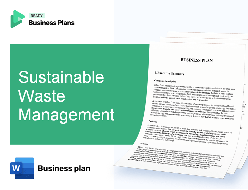 Sustainable Waste Management Business Plan
