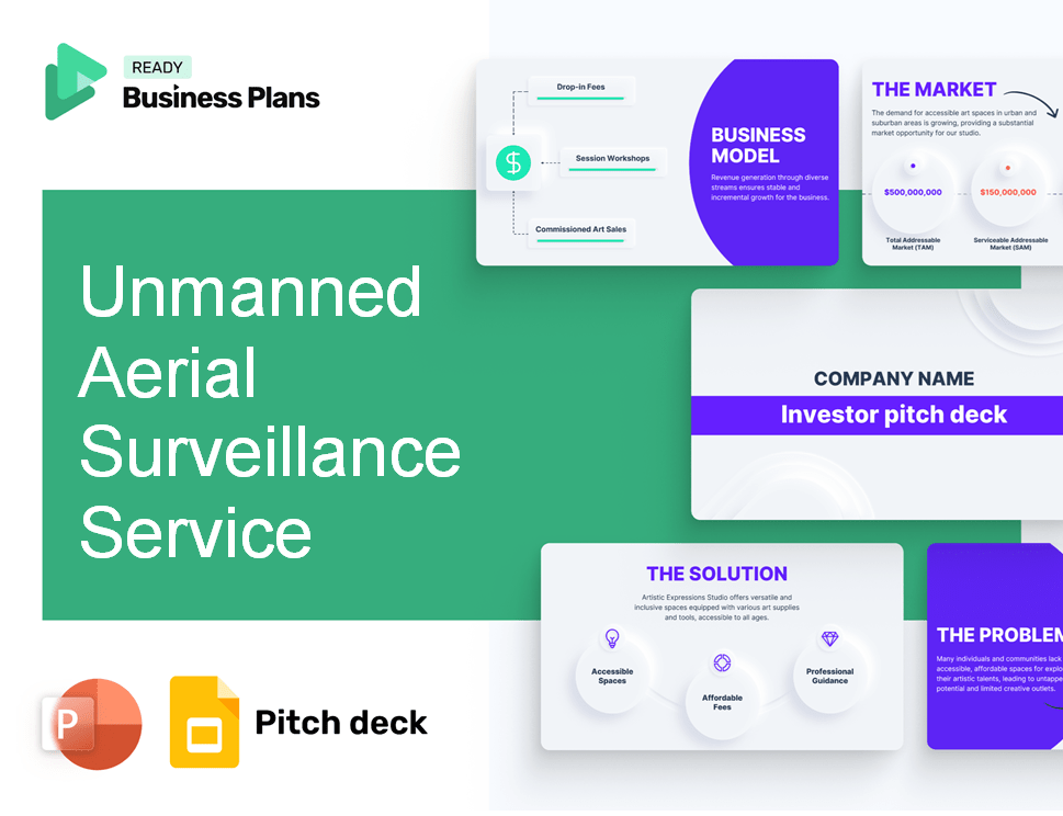 Unmanned Aerial Surveillance Service Pitch Deck