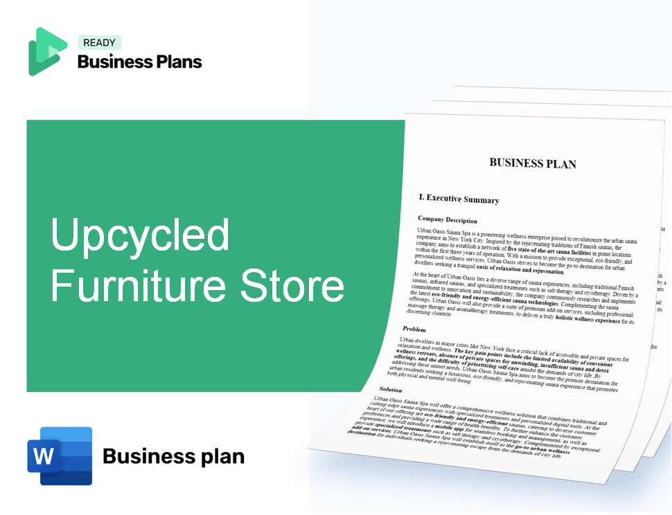 Upcycled Furniture Store Business Plan