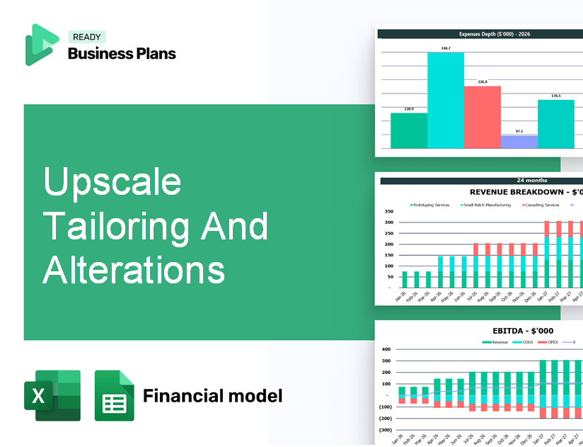 Upscale Tailoring And Alterations Financial Model