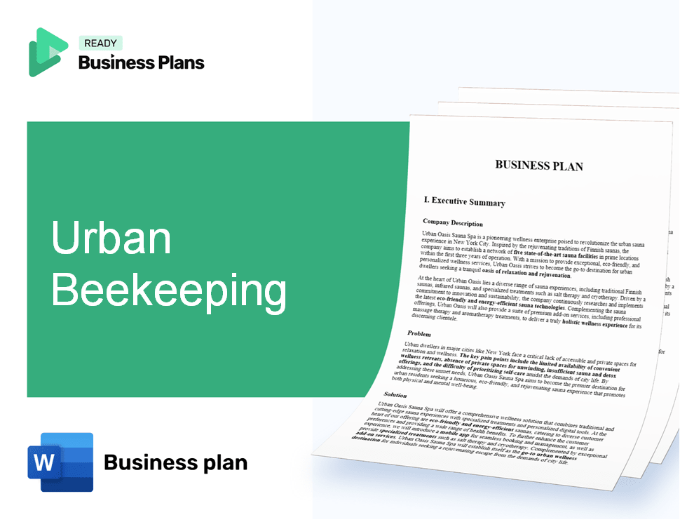 Urban Beekeeping Business Plan