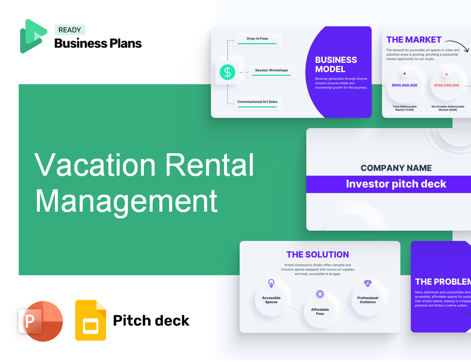 Vacation Rental Management Pitch Deck